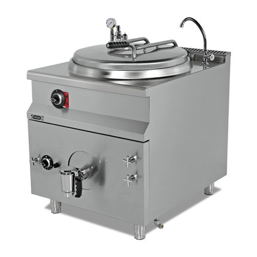 Gas boiling pan - EMP.KTG.70 - Empero - floor-mounted / commercial