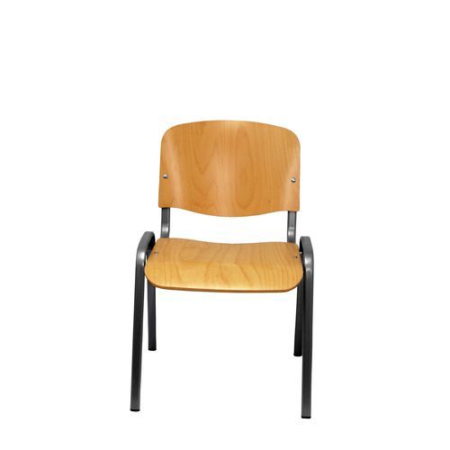 Contemporary chair - GOLOSALVO - Piqueras y Crespo - indoor / beech / lacquered wood
