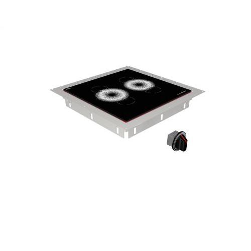 Induction cooktop - MS-I-10EM - MENU SYSTEM AG - commercial / 2 burner / built-in