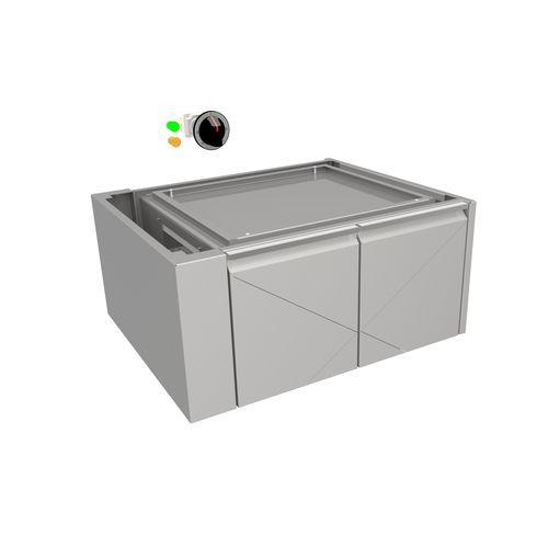 Heated holding cabinet - MS-WSFT-2-EB-900 - MENU SYSTEM AG