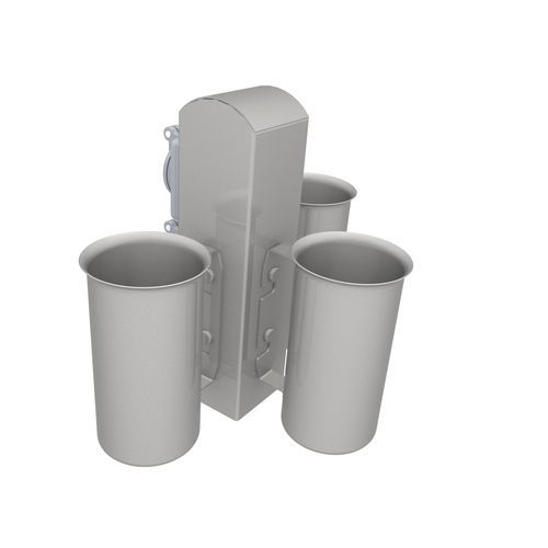 Kitchen utensil wall bracket - ZUB - MENU SYSTEM AG - metal