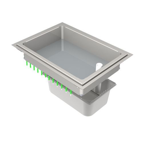 Electric griddle - 3987 - MENU SYSTEM AG - for commercial kitchen