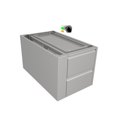 Heated holding cabinet - MS-WSSL-1-BB-600 - MENU SYSTEM AG