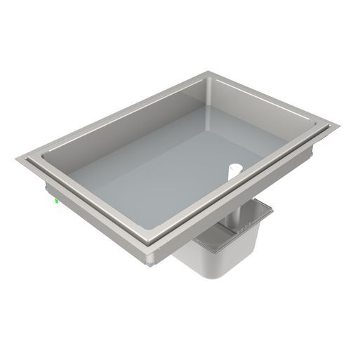 Electric griddle - 3989 - MENU SYSTEM AG - for commercial kitchen