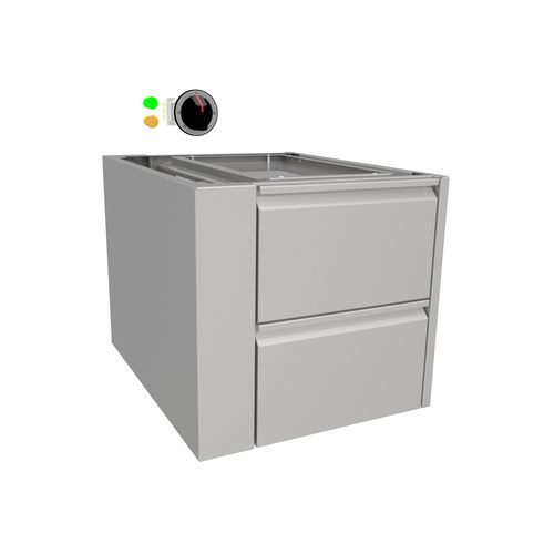 Heated holding cabinet - MS-WSSL-1-EB-600 - MENU SYSTEM AG