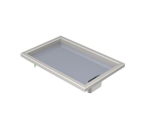 Electric griddle - 3980 - MENU SYSTEM AG - for commercial kitchen