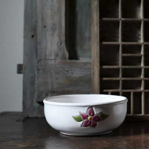 Ceramic bowl - PRIMAVERA ROSA - Cerasarda