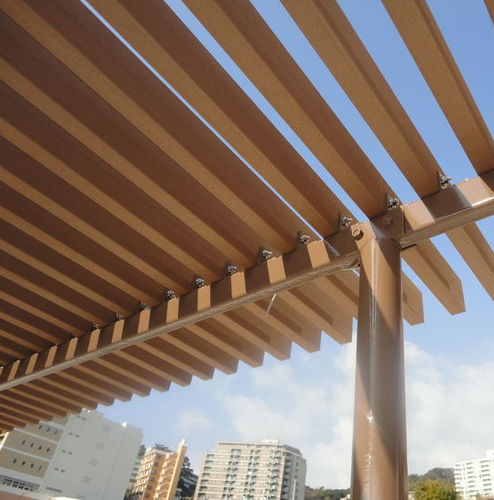 Composite trim board - SOLEO 6036 - GEOLAM - aluminum / facade / tubular