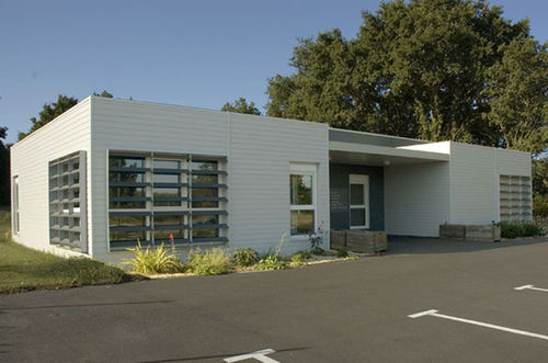 Modular building - LEPINEAU 166 m²  - Cougnaud - prefab / wooden / for office
