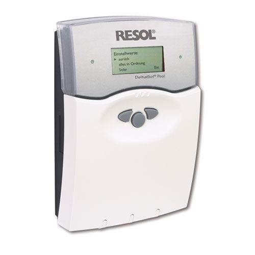 Heating pool control panel DELTASOL® POOL RESOL Elektronische