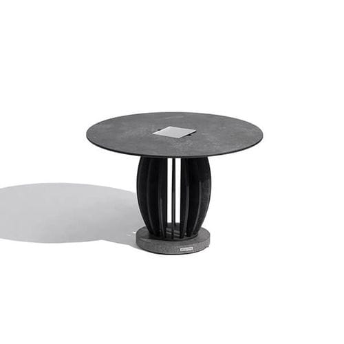 Table lamp - ROMY - LES JARDINS - aluminum / contemporary / rechargeable
