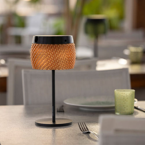 Table lamp - LOLIE : TD01L004 - LES JARDINS - aluminum / mesh / contemporary