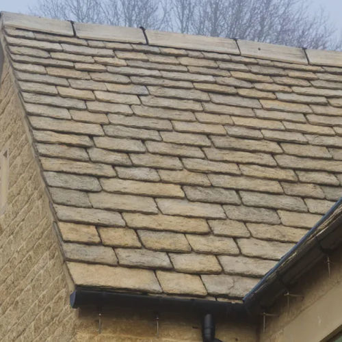 Plain roof tile - CONSERVATION - Aggregate Industries - flat / clay / gray