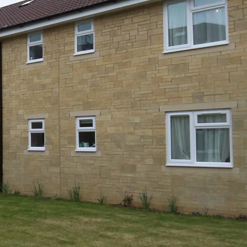 Solid concrete block - TOOLED - Aggregate Industries - for wall / for facade / high-resistance