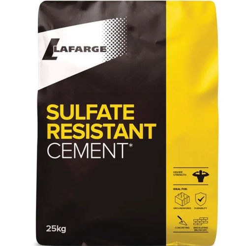 High-performance cement - LAFARGE SULFATE RESISTANT - Aggregate Industries - for construction