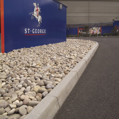 Sidewalk edge - BRITISH STANDARD KERB - Aggregate Industries - for landscaping / concrete / commercial