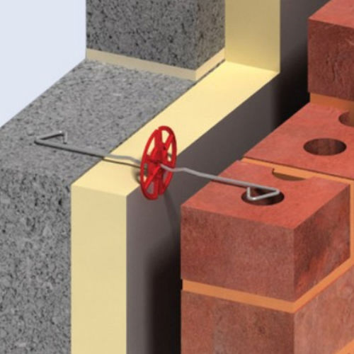 Steel fastening system - STAIFIX HRT4 - Ancon Building Products - for facade cladding / for ventilated facade