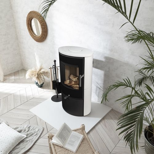 Wood heating stove - LAGOM 4 - Arada - Aarrow - 4 kW / free-standing / contemporary