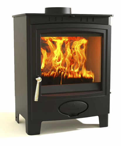 Multi-fuel heating stove - ECOBURNPLUS 7 - Arada - Aarrow - traditional / metal / black
