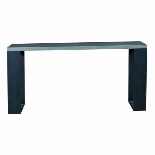 Contemporary sideboard table - Bemol - PH Collection - wooden / steel base / rectangular