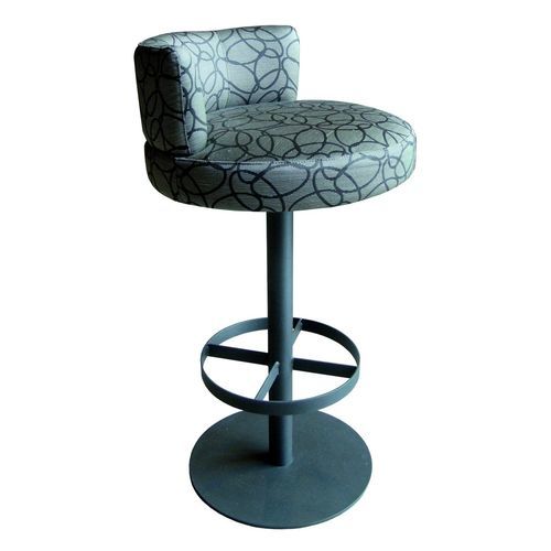 Contemporary bar chair - Baloon - PH Collection - indoor / fabric / painted steel base