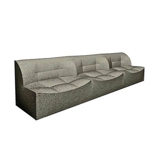 Contemporary sofa - Cloud - PH Collection - fabric / without armrests / gray