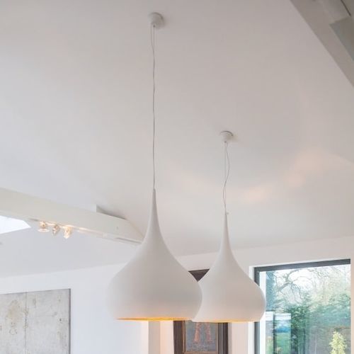 Pendant lamp - Goutte - PH Collection - resin / contemporary / corded