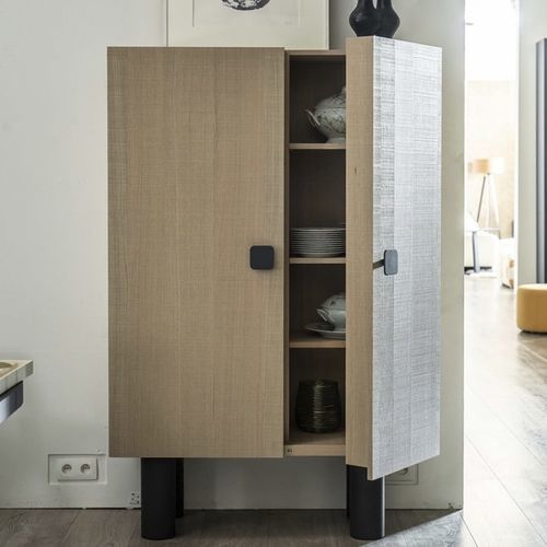High sideboard - Willy - PH Collection - contemporary / wooden / steel