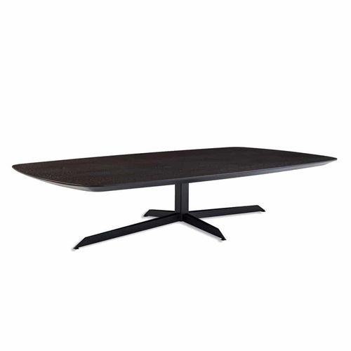 Contemporary coffee table - Flo Caron - PH Collection - wooden / ceramic / steel base