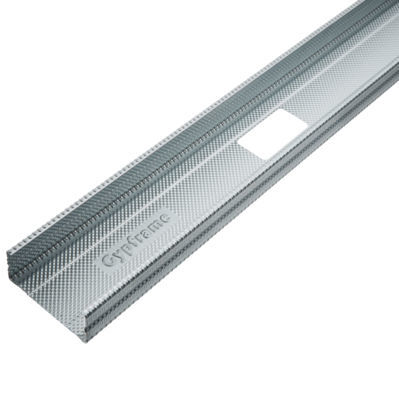 Galvanised steel edge trim - GYPFRAME 92 S SERIES - British Gypsum Limited  - inside corner / U-shaped / silver-colored