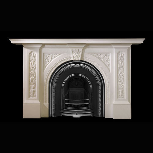 Traditional fireplace mantel - THE HOLLAND  - Chesneys - marble