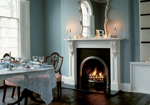 Traditional fireplace mantel - THE BUCKINGHAM - Chesneys - stone