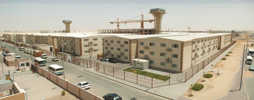 Prefab building - 16.000 MAN WORKER RESIDENTIAL CITY - DORCE Prefabricated Building & Construction Industry Trade Inc.  - passive / concrete / steel