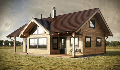 Prefab house - 137 - Dores Fabrika - eco-friendly / contemporary / two-story