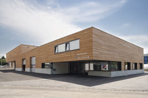 Panel cladding - ARLESHEIM - Haring Engineering Ltd  - wooden / grooved