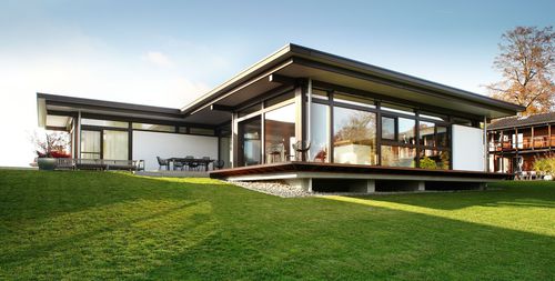 Prefab house - MODUM BUNGALOW SAMPLE 7 - Huf Haus  - eco-friendly / contemporary / single-story