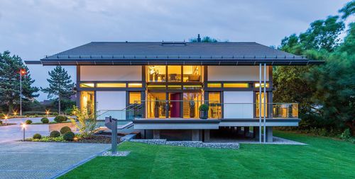 Prefab house - ART 6 SAMPLE 7 - Huf Haus  - eco-friendly / contemporary / two-story