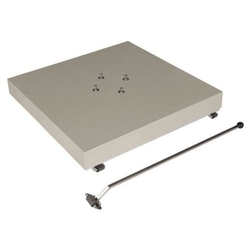 Galvanised steel patio umbrella base - Napoli  - Barlow Tyrie