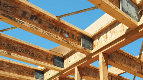 Laminated veneer lumber beam - SOLIDSTART® - LP Building Products (Louisiana-Pacific Corp.)  - I