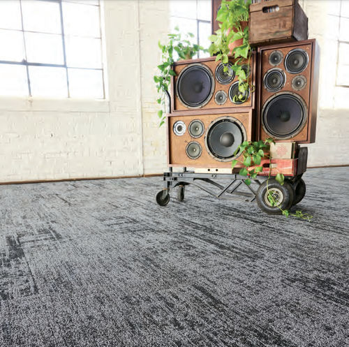 Tufted carpet - MAJOR FREQUENCY - Milliken Contract  - loop pile / nylon / velvet