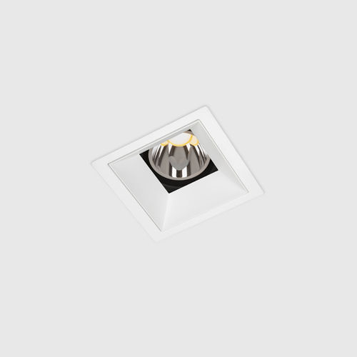 Recessed downlight - DOWN 80 - KREON - LED / square / IP40