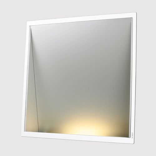 Recessed ceiling light fixture - SQUARE SIDE - KREON - recessed wall / LED / compact fluorescent