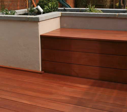 Hardwood deck board - YELLOW BALAU (BANGKIRAI) - Silva Timber Products  - solid wood