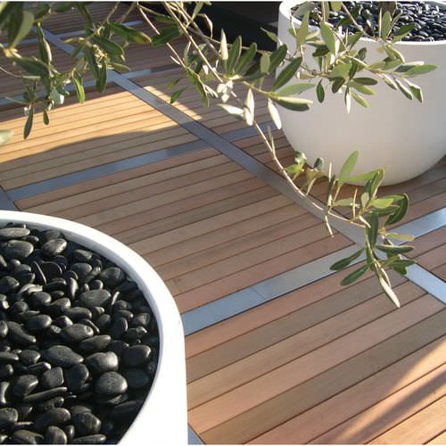 Solid wood deck board WESTERN CLEAR Silva Timber Products wooden