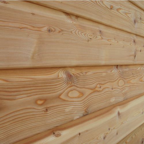 Sheet cladding - SIBERIAN LARCH SHIPLAP  - Silva Timber Products  - wooden / grooved