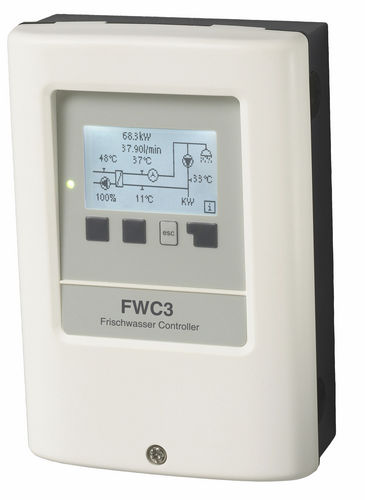 Wall-mounted heating controller - FWC 3 - SOREL GmbH Mikroelektronik  - for water heaters