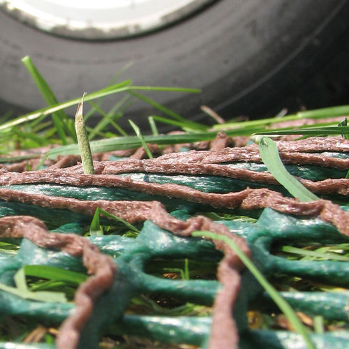 High-density polyethylene (HDPE) reinforcement grid - GP-FLEX® - Tenax UK Ltd  - protective / for parking lot / for public spaces