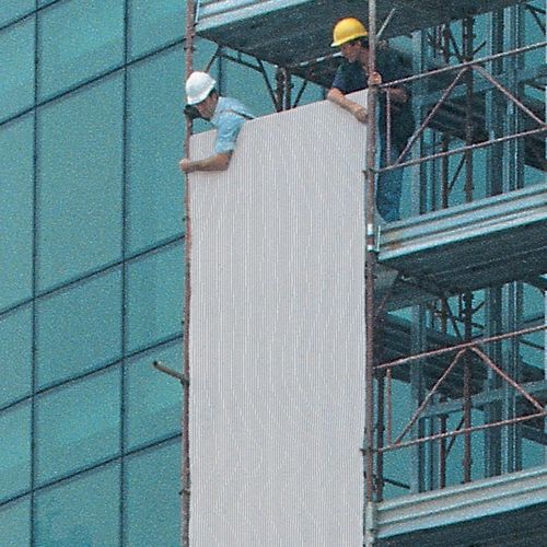 Construction protective mesh - COVERET H - Tenax UK Ltd  - outdoor