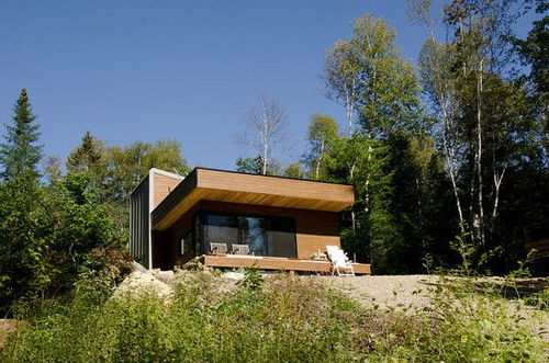 Prefab micro-house - LANAUDIÈRE - Faberca - modular / contemporary / eco-friendly