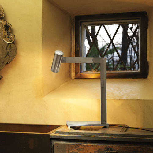 Table lamp - MAHARI - nahoor - metal / contemporary / corded